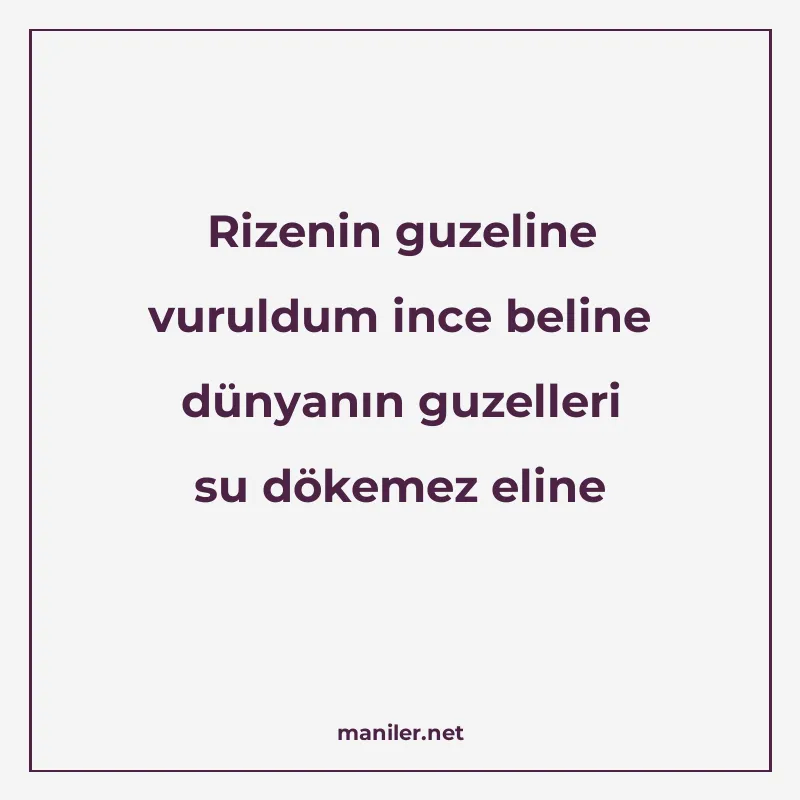 Rizenin guzeline vuruldum ince beline dünyanın guzelleri su manisi görseli