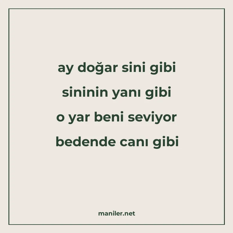 ay doğar sini gibi sininin yanı gibi o yar beni seviyor bede manisi görseli