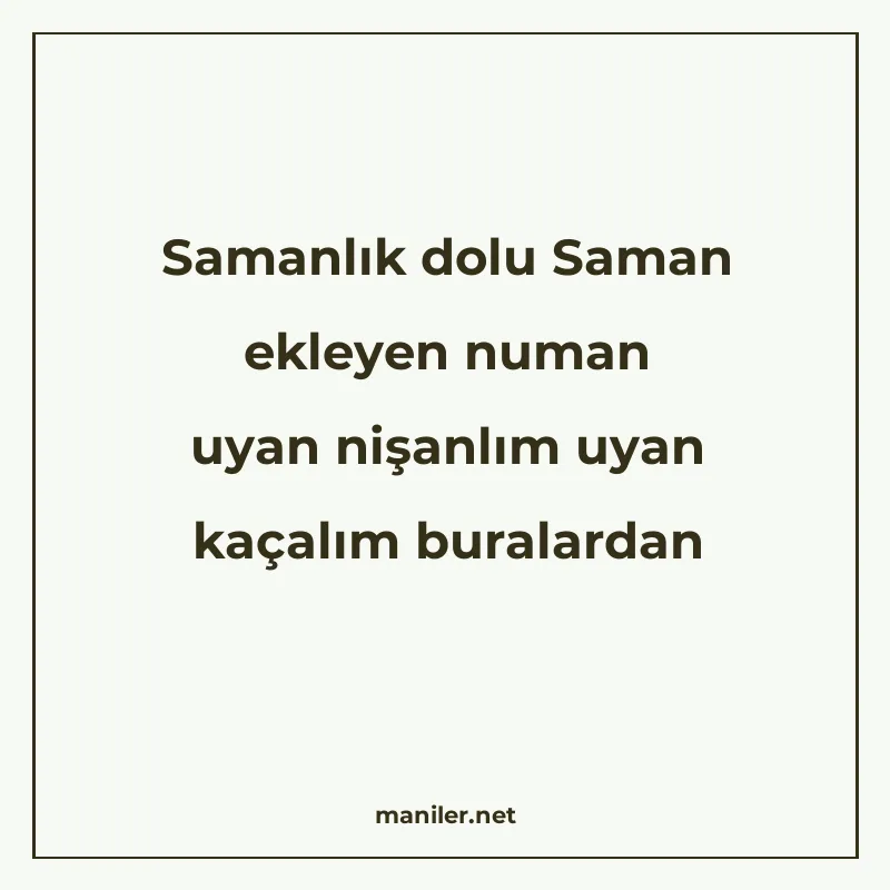 Samanlık dolu Saman ekleyen numan uyan nişanlım uyan kaçalım manisi görseli