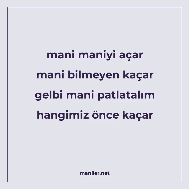 mani maniyi açar mani bilmeyen kaçar gelbi mani patlatalım h manisi görseli