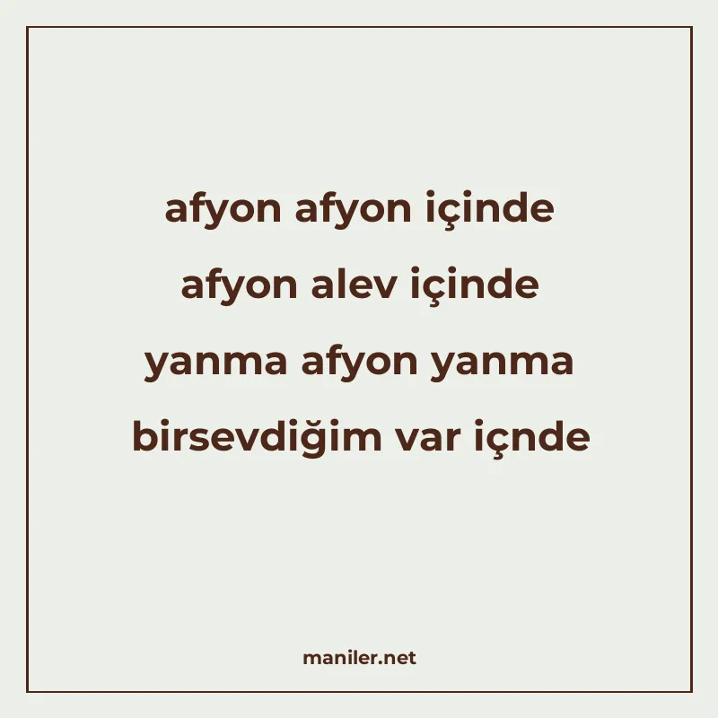 afyon afyon içinde afyon alev içinde yanma afyon yanma birse manisi görseli