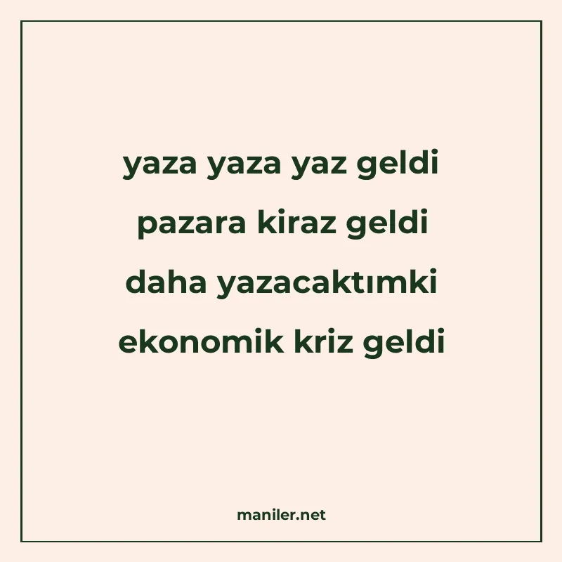 yaza yaza yaz geldi pazara kiraz geldi daha yazacaktımki eko manisi görseli