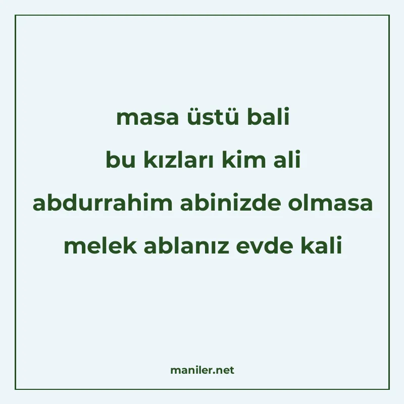 masa üstü bali bu kızları kim ali abdurrahim abinizde olmasa manisi görseli