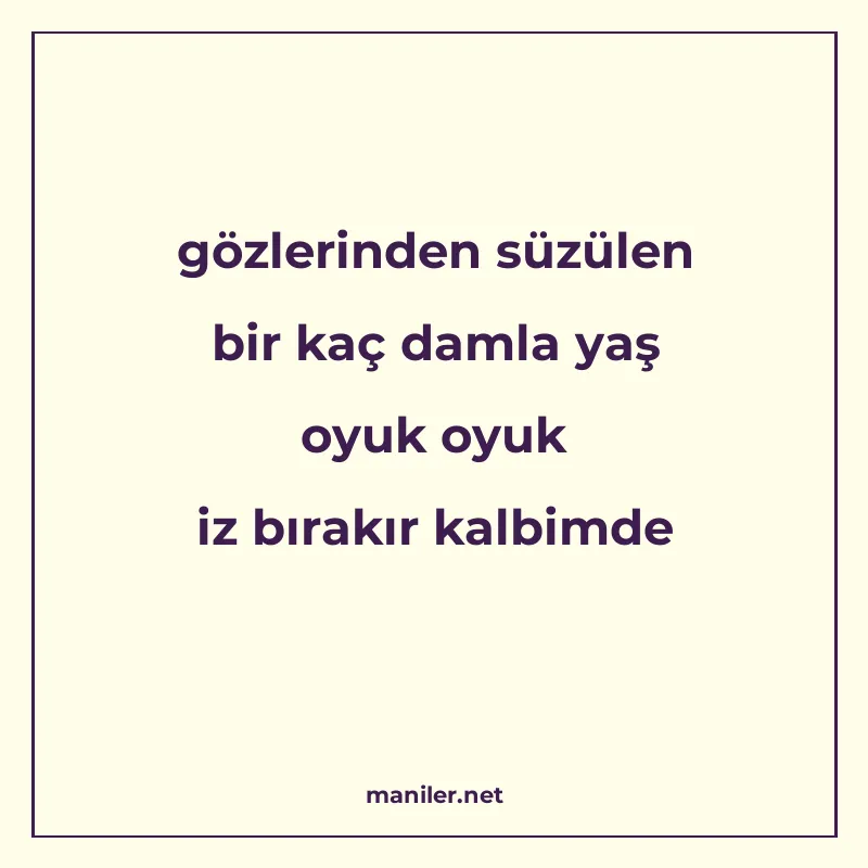 gözlerinden süzülen bir kaç damla yaş oyuk oyuk iz bırakır k manisi görseli