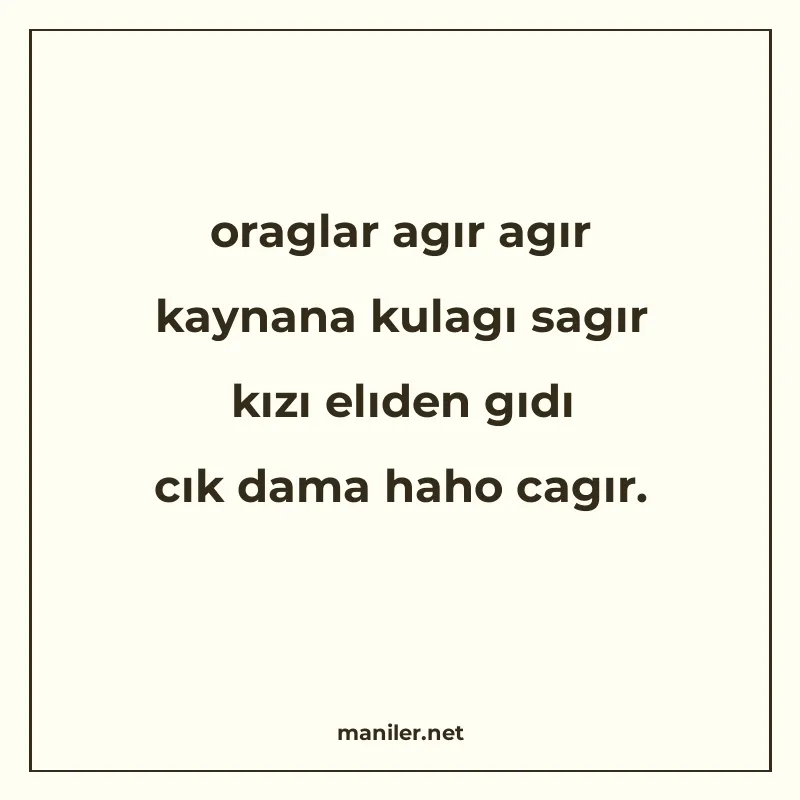 oraglar agır agır kaynana kulagı sagır kızı elıden gıdı cık manisi görseli