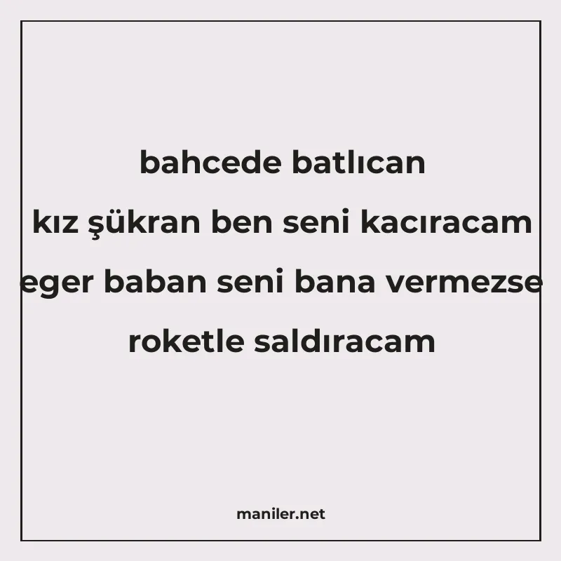 bahcede batlıcan kız şükran ben seni kacıracam eger baban se manisi görseli