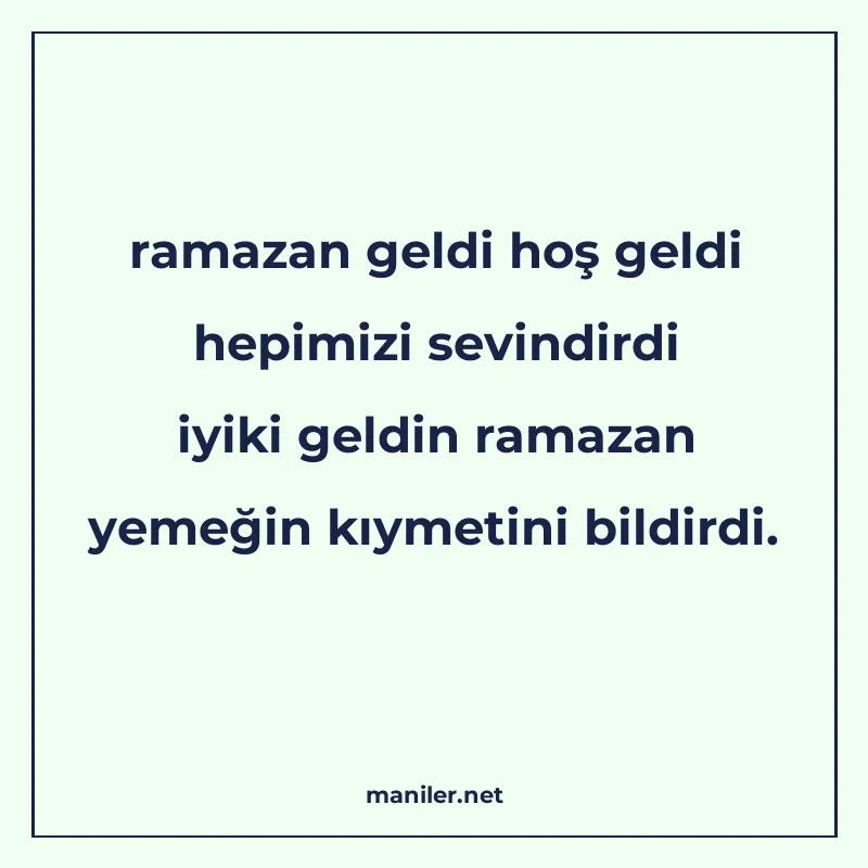 ramazan geldi hoş geldi hepimizi sevindirdi iyiki geldin ram manisi görseli