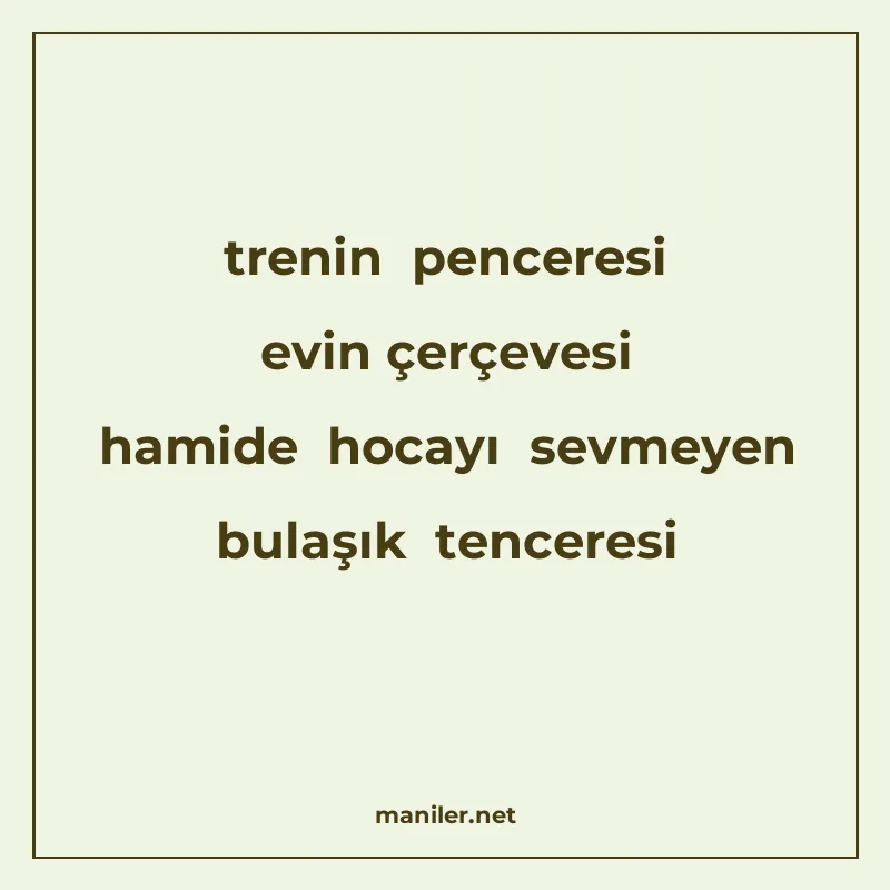 trenin penceresi evin çerçevesi hamide hocayı sevmeyen bulaş manisi görseli