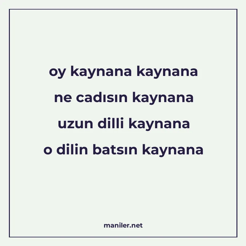 oy kaynana kaynana ne cadısın kaynana uzun dilli kaynana o d manisi görseli