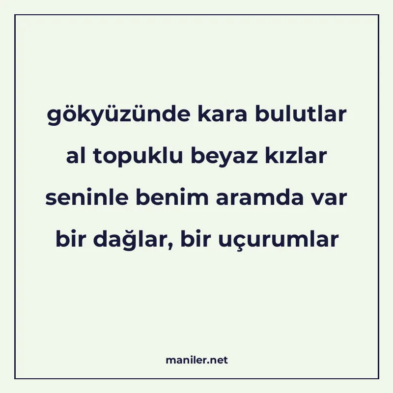 gökyüzünde kara bulutlar al topuklu beyaz kızlar seninle ben manisi görseli