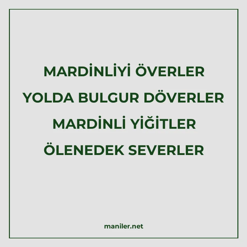 MARDİNLİYİ ÖVERLER YOLDA BULGUR DÖVERLER MARDİNLİ YİĞİTLER Ö manisi görseli