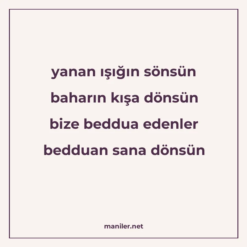 yanan ışığın sönsün baharın kışa dönsün bize beddua edenler manisi görseli