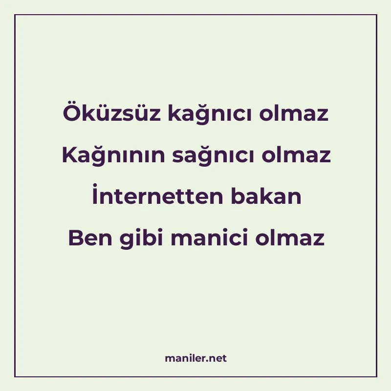 Öküzsüz kağnıcı olmaz Kağnının sağnıcı olmaz İnternetten bak manisi görseli