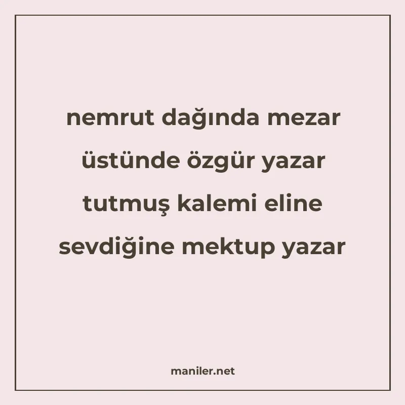 nemrut dağında mezar üstünde özgür yazar tutmuş kalemi eline manisi görseli