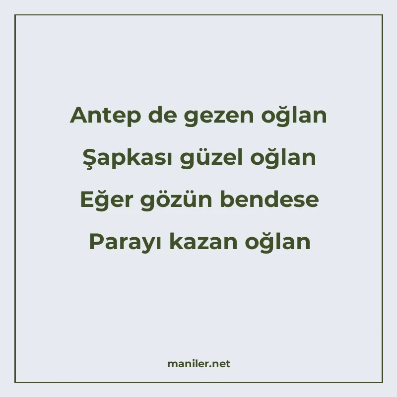 Antep de gezen oğlan Şapkası güzel oğlan Eğer gözün bendese manisi görseli