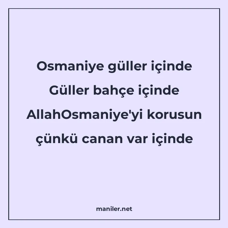 Osmaniye güller içinde Güller bahçe içinde AllahOsmaniye&apo manisi görseli