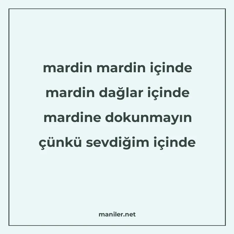 mardin mardin içinde mardin dağlar içinde mardine dokunmayın manisi görseli