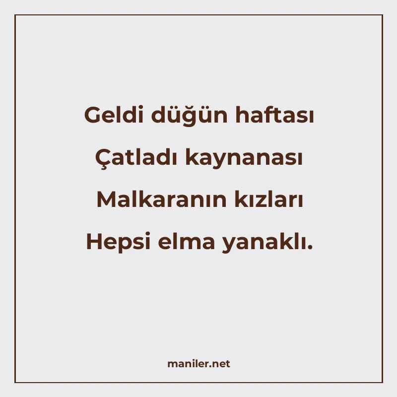 Geldi düğün haftası Çatladı kaynanası Malkaranın kızları Hep manisi görseli