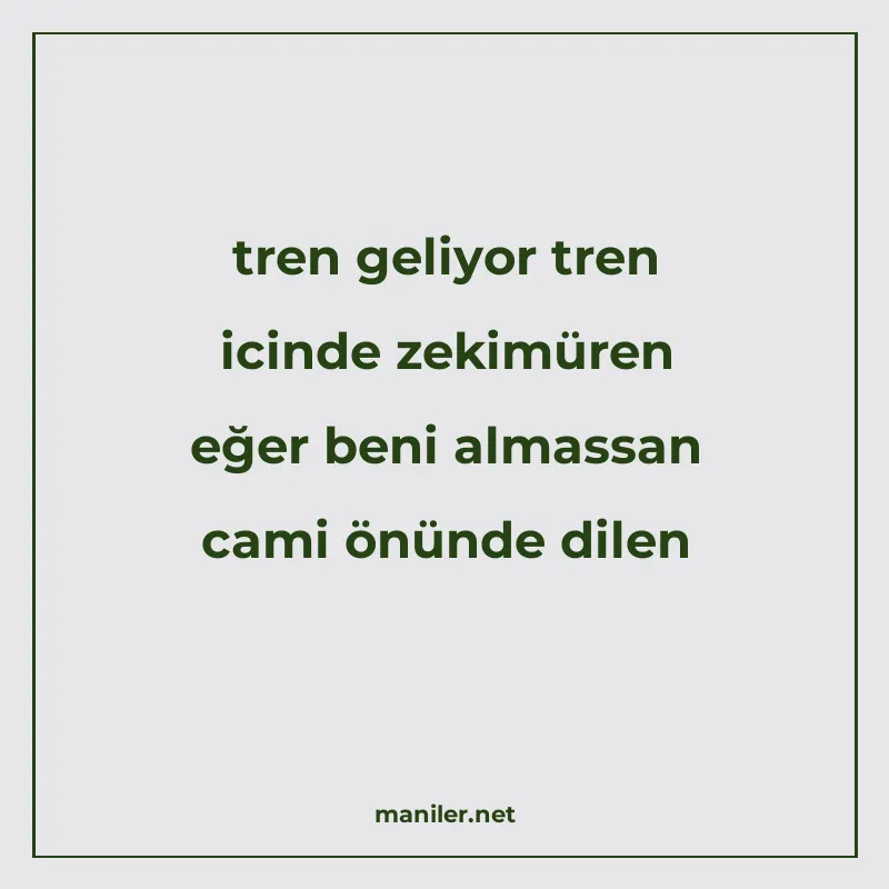 tren geliyor tren icinde zekimüren eğer beni almassan cami ö manisi görseli
