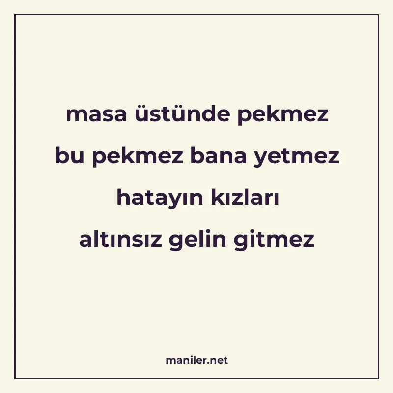 masa üstünde pekmez bu pekmez bana yetmez hatayın kızları al manisi görseli