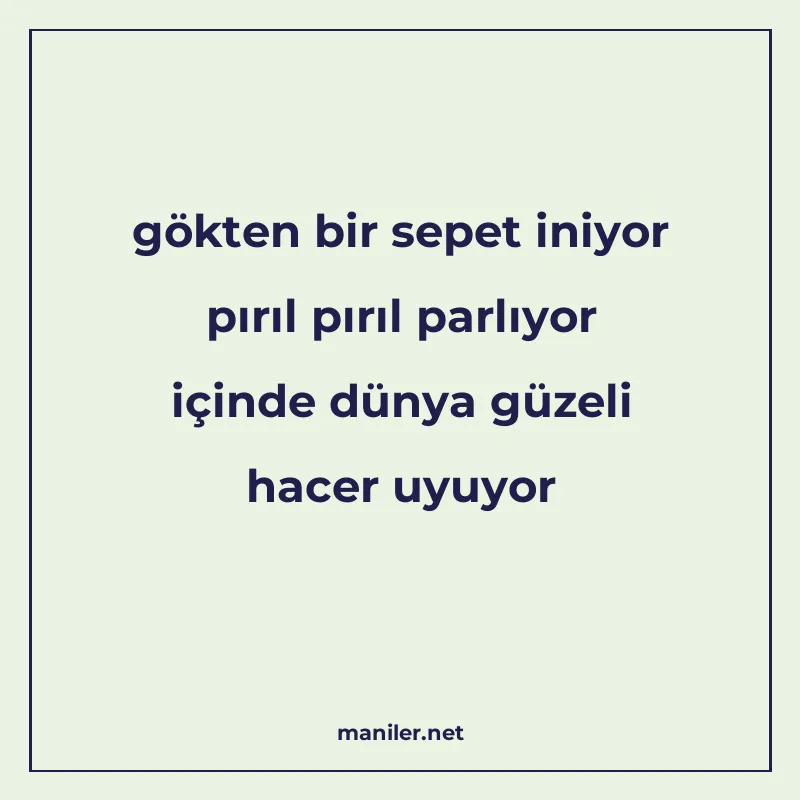 gökten bir sepet iniyor pırıl pırıl parlıyor içinde dünya gü manisi görseli
