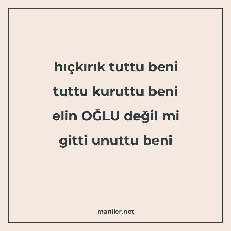 hıçkırık tuttu beni tuttu kuruttu beni elin OĞLU değil mi gi manisi görseli
