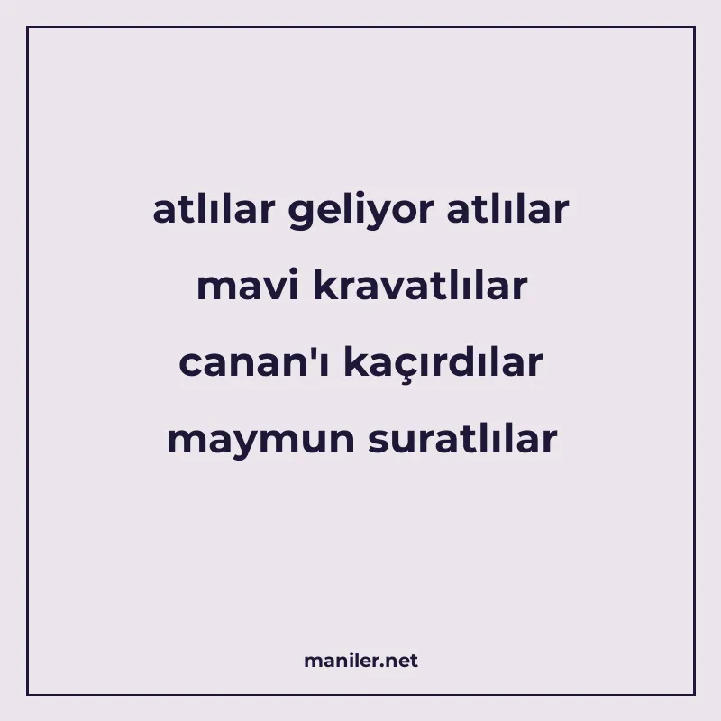 atlılar geliyor atlılar mavi kravatlılar canan'ı kaçırdılar manisi görseli